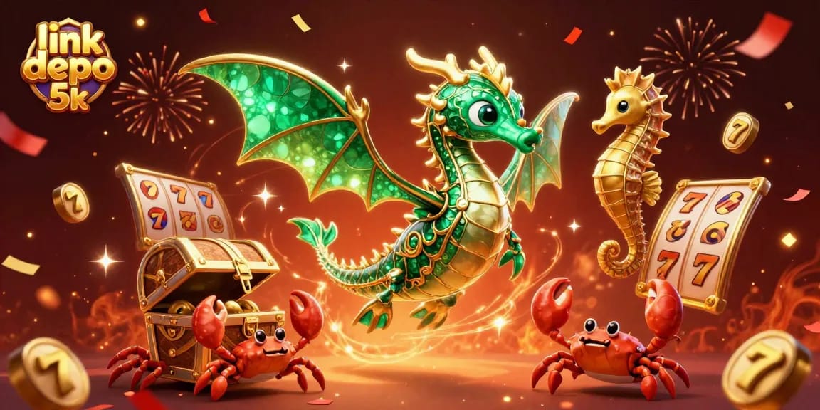 Engaging gameplay experience with link depo 5k and colorful slot symbols bursting with energy.