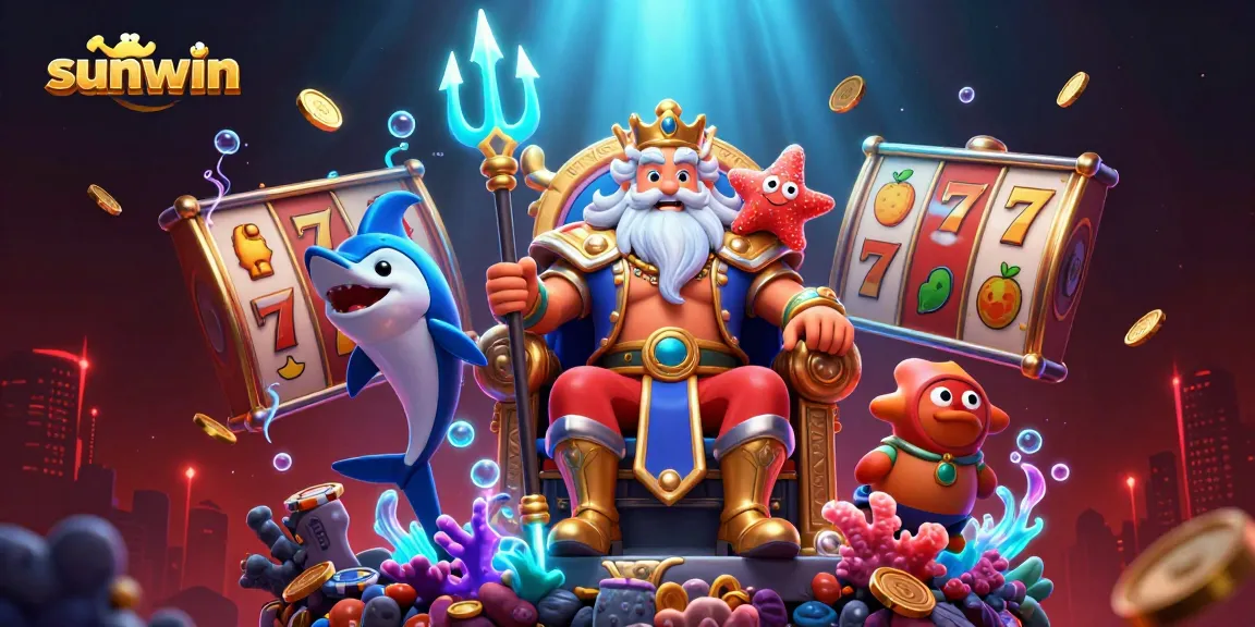 Spin and win with sunwin's exciting casino adventures featuring Neptune!